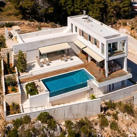 Ultra Luxurious Hvar 5 Bedrooms Celestia Private Heated Infinity Pool Stunning Sea Views Sveta Nedilja Villa